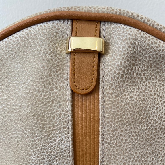 Vintage Saddle River 80's Tan Crossbody Bag - Picture 3 of 7
